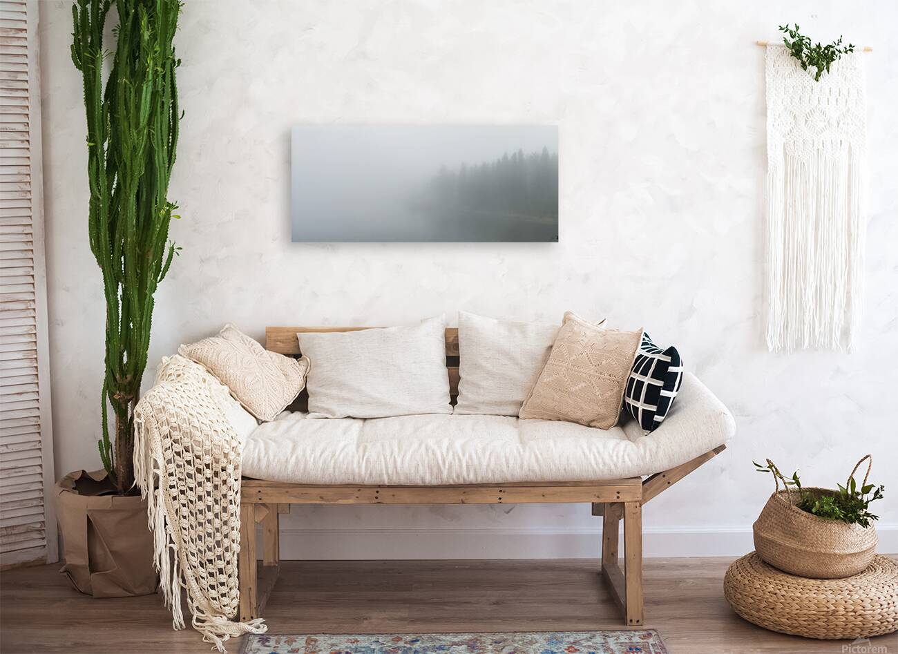 The Fog Claims the Lake Reproduction