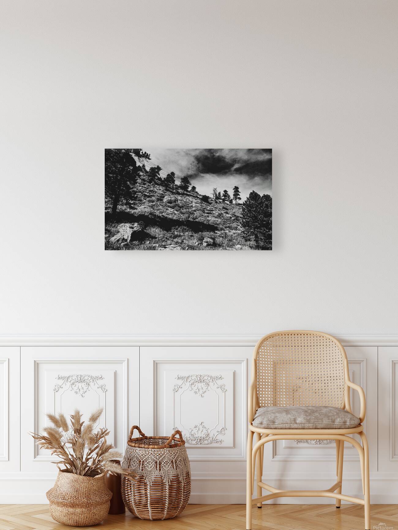 The Sky Cracked Open Reproduction