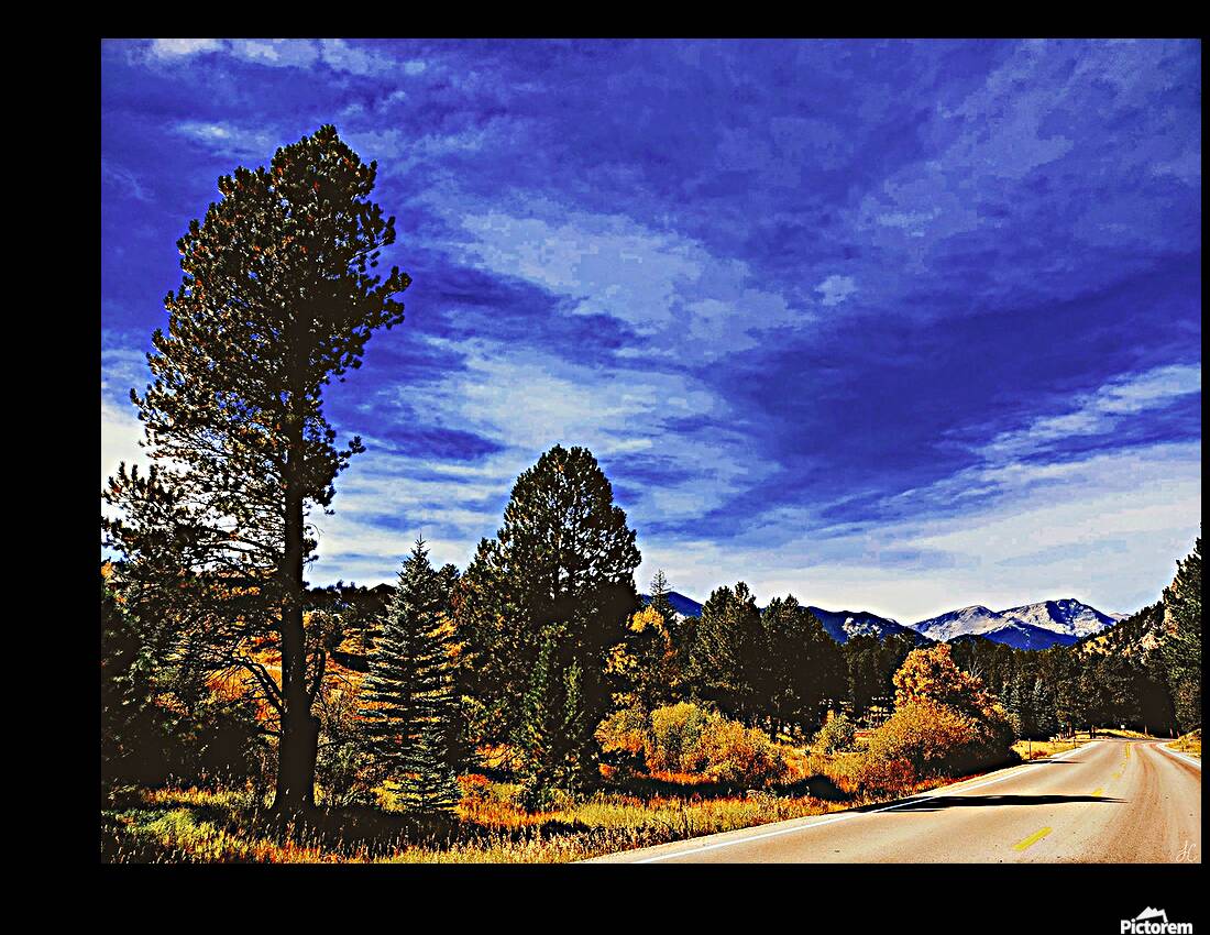 Umber Mountain Reproduction