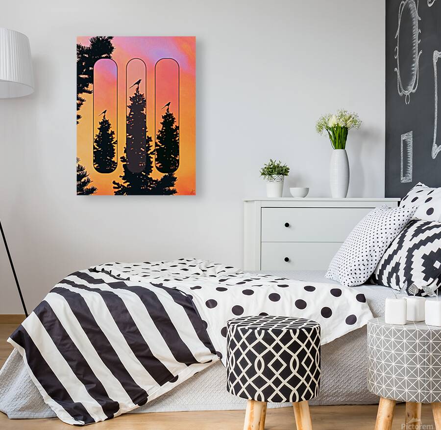 Retro Birds Reproduction