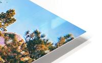 Rough Texture and Warm Light HD Metal print