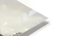 The Fog and the Snow HD Metal print