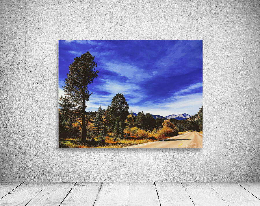 Umber Mountain Wall Preview