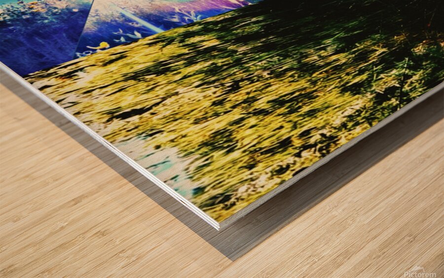 The Stars and the Dirt Wood print