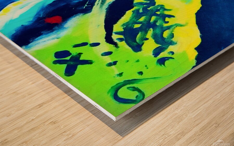 The Soul in Transition Wood print