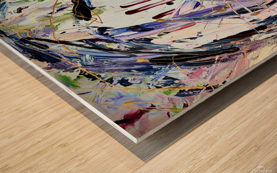 Fresh Glass Wood print