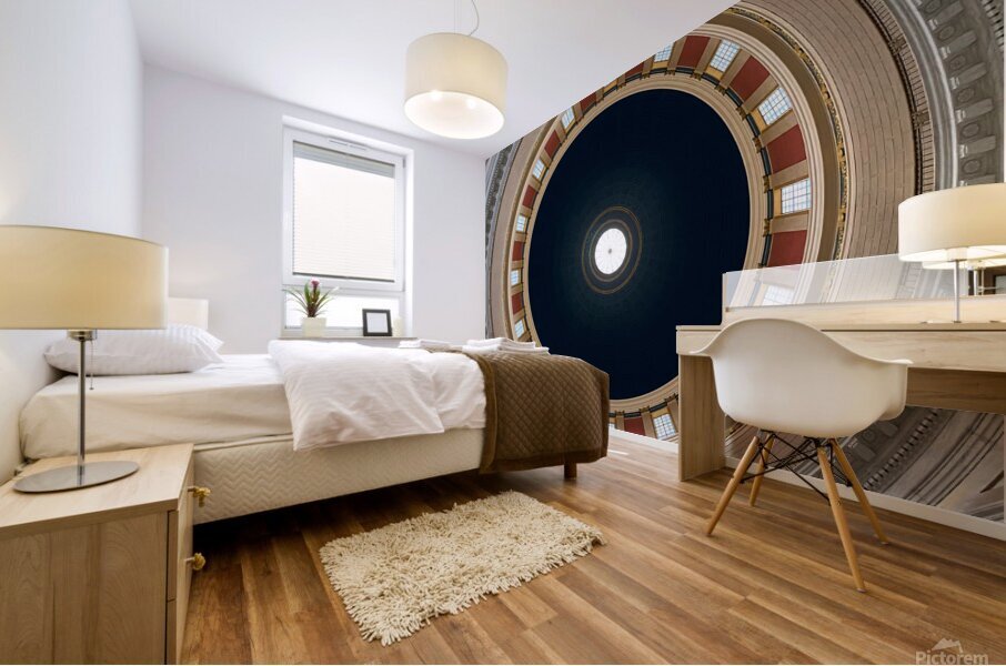 West Virginia Capitol Rotunda Mural print