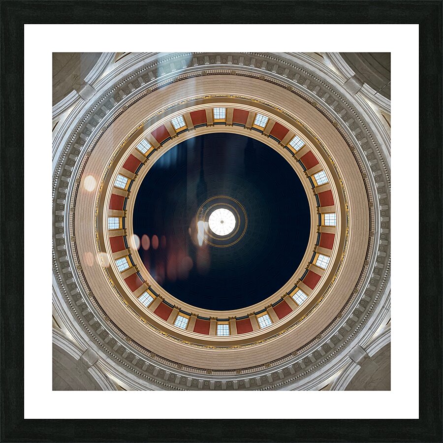 West Virginia Capitol Rotunda Picture Frame print