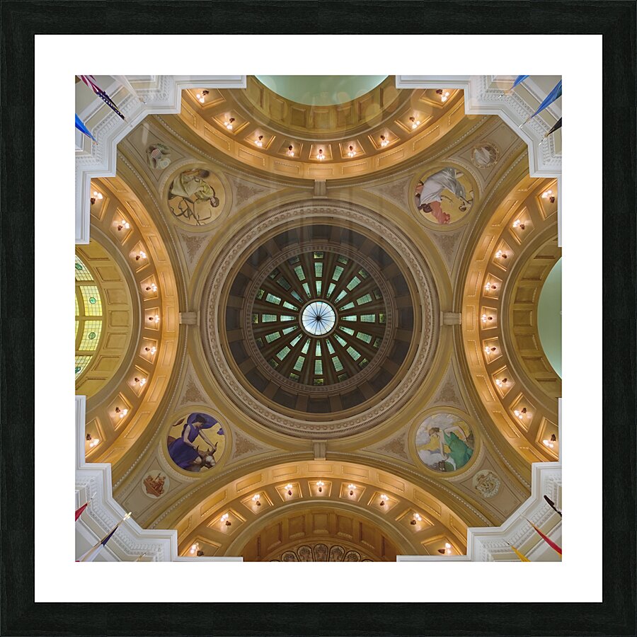 South Dakota Capitol Rotunda I Picture Frame print