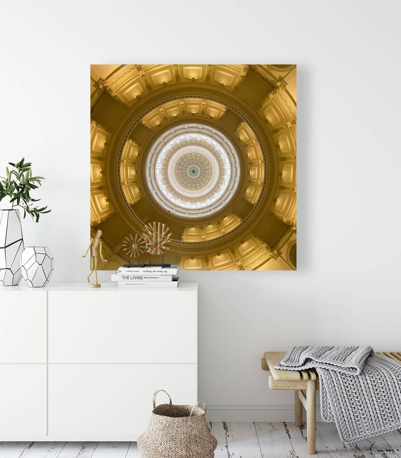 Texas Capitol Rotunda Reproduction