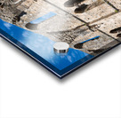 Ruins of Aulps Abbey in Alps Acrylic print