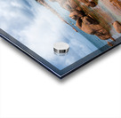 Boulders and clouds. Pink Granite Coast  Acrylic print