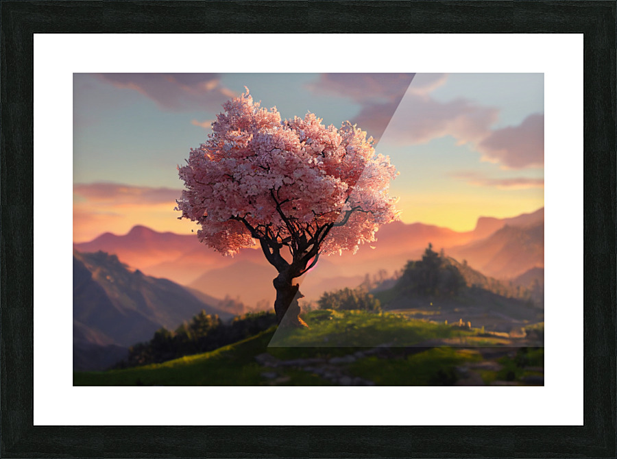 sakura Tree  Picture Frame print