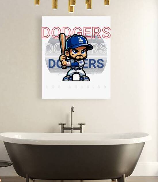 Los Angeles Dodgers 17 by BreanaJLargent