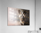Wild Dog Portrait Acrylic Print