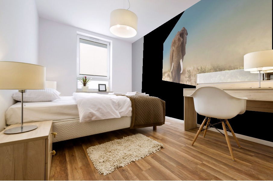 The Elephants Path Mural print