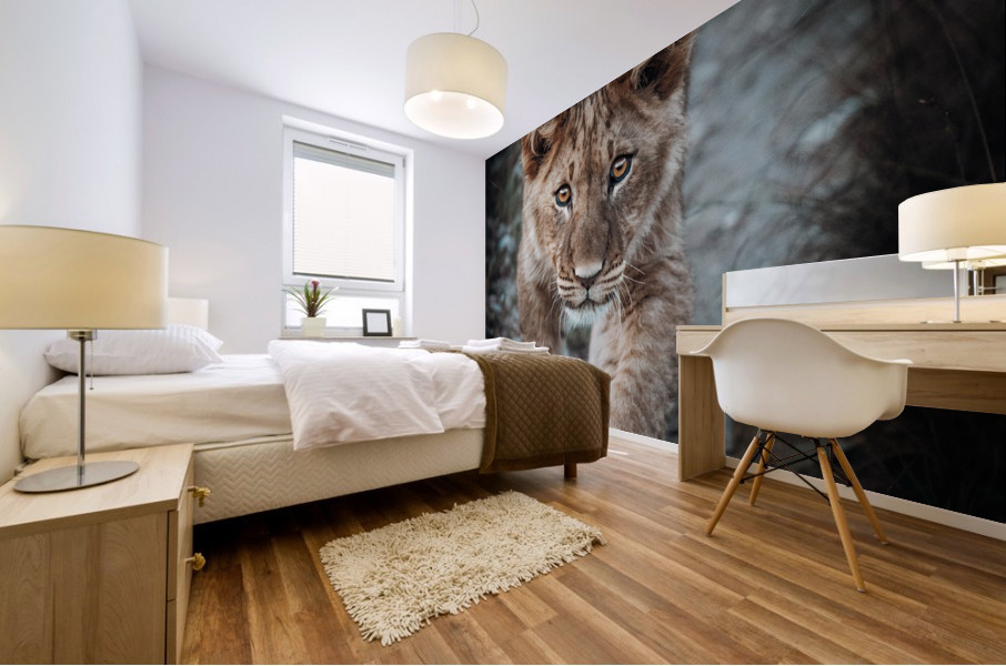 Simbas Look Mural print