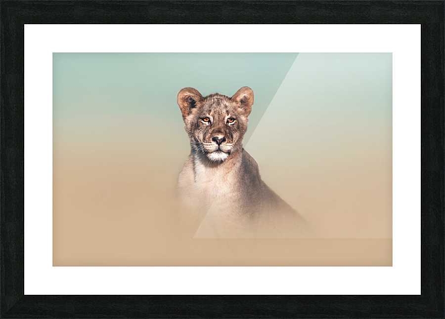 Lady Leo Picture Frame print