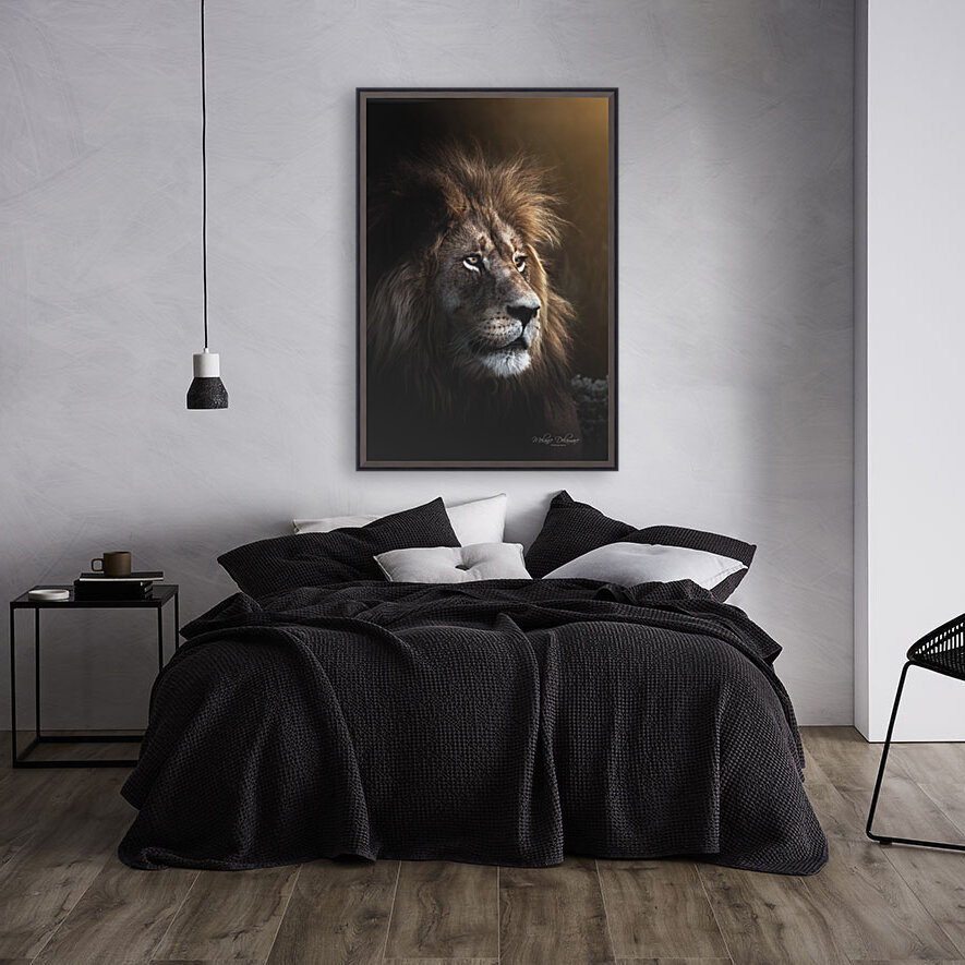 Glowing Lion Reproduction