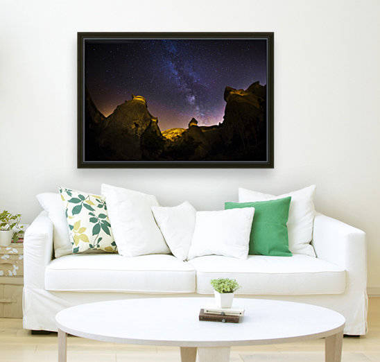 Milky Way over the rocks in Cappadocia by MIRICA DAN-ALEXANDRU