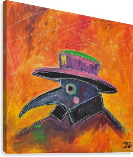 Mr. Plague Canvas Print