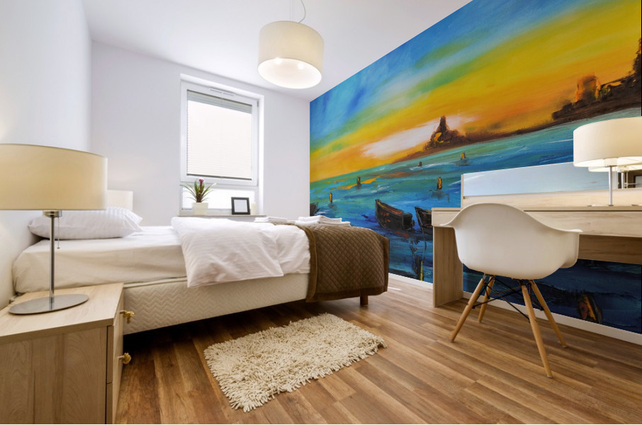 Venice Mural print