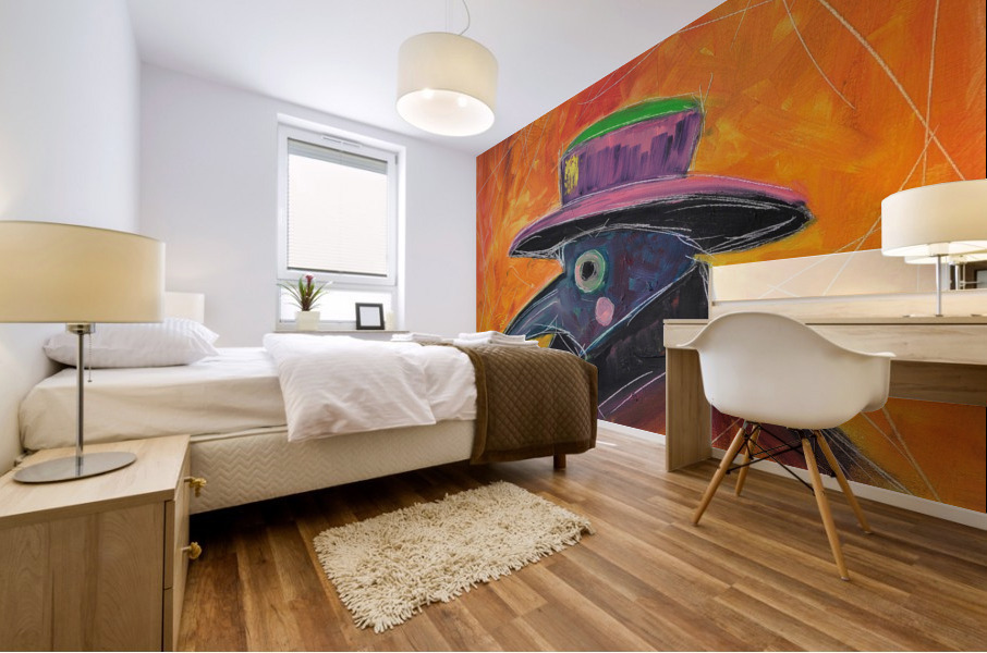 Mr. Plague Mural print