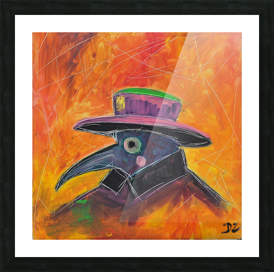 Mr. Plague Picture Frame print