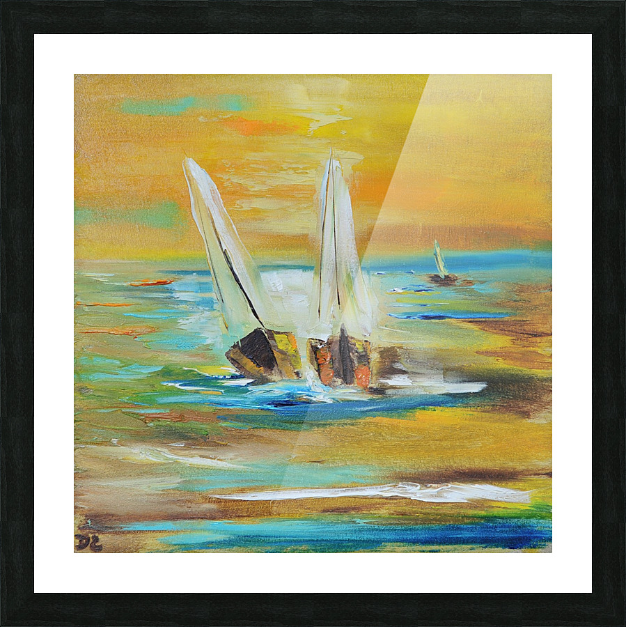 Summer heat Picture Frame print