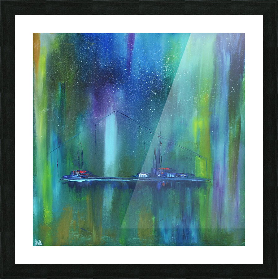 City blues Picture Frame print