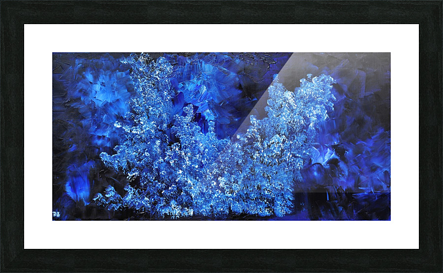 Winter pattern Picture Frame print