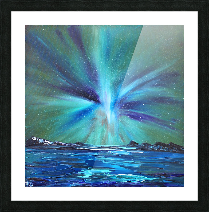 Space is near Picture Frame print
