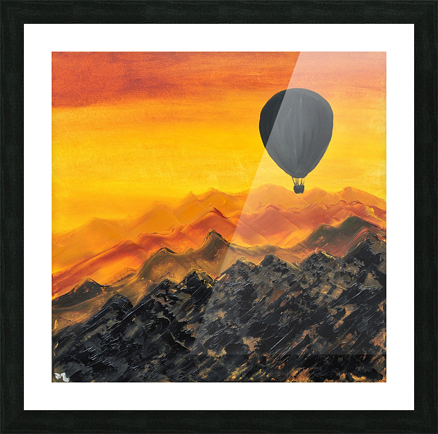 Lets fly away Picture Frame print
