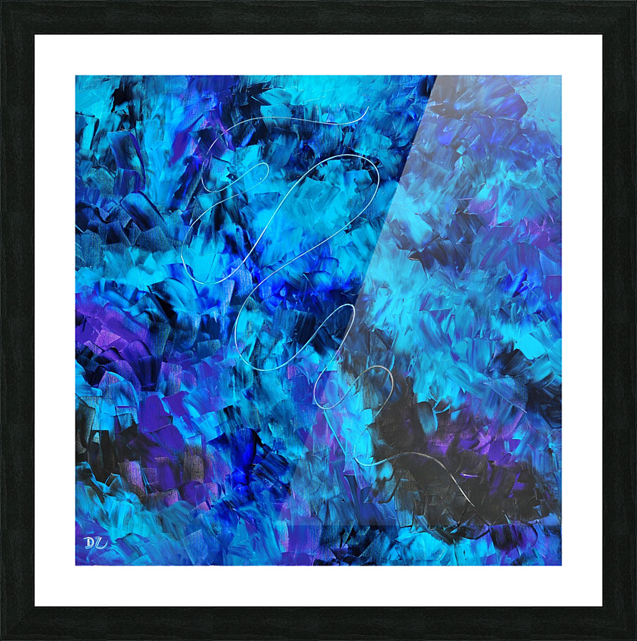 Splash-2 Picture Frame print
