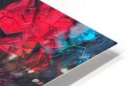 Red abstract HD Metal print