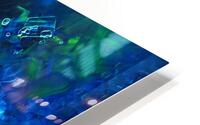 Abstract blue HD Metal print