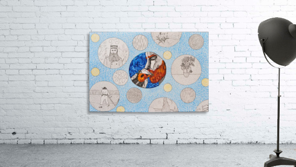 Sunflower wine Wall Preview