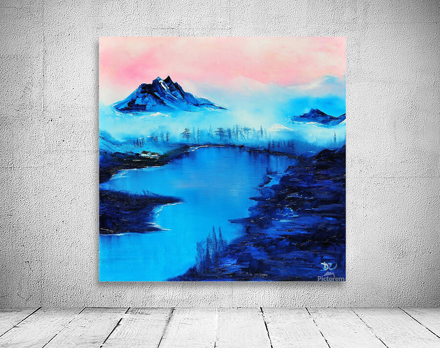 Pink and blue Wall Preview