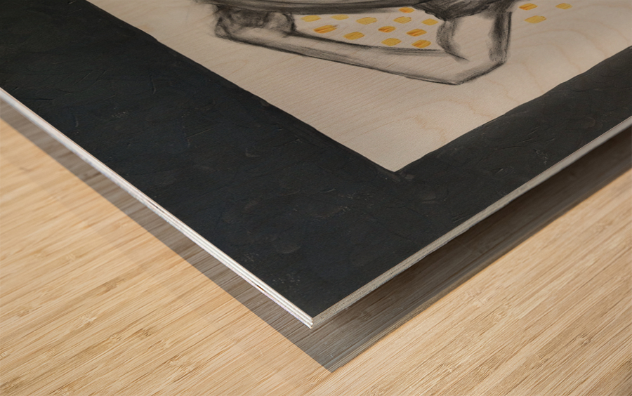 Understatement-4 Wood print