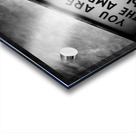 Checkpoint Charlie Sign Acrylic print