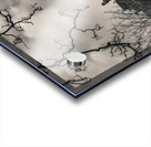 Edinburgh Castle in Monochrome Acrylic print