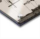 Valletta Street Cross Impression Acrylique