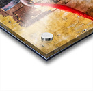 Lady with Red Scarf Acrylic print