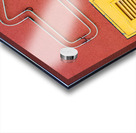 Yellow Door Big Arrow Acrylic print