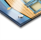 Three Blue Windows Impression Acrylique