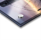 Anglesey Fence at Sunset Acrylic print