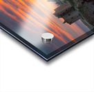 Fire Over Dunnottar Acrylic print