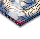 Waves Glass Impression Acrylique