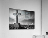 Cross at Twr Mawr Lighthouse Acrylic Print