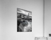 Windy Post Cross Impression acrylique